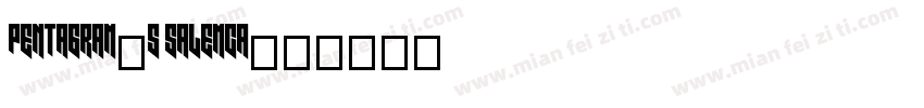 pentagram’s Salemca字体转换